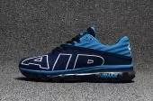 chaussures jogging course nike air max plus flair jade bleu fonce